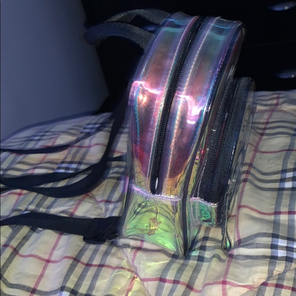 Holographic Mini Backpack - Picture 2 of 3